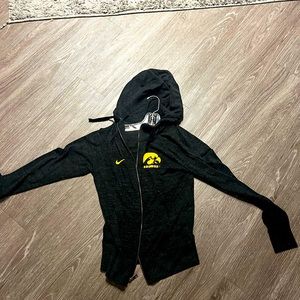 Iowa Hawkeyes zip up (tighter fit)